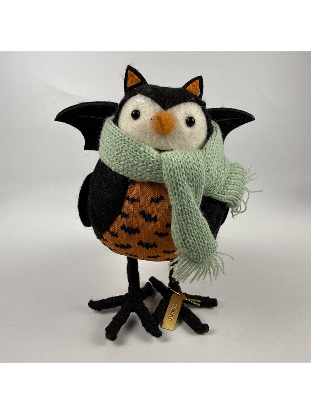 Target Hyde and Eek Wingit Bird Figurine Halloween Featherly Friends Bat